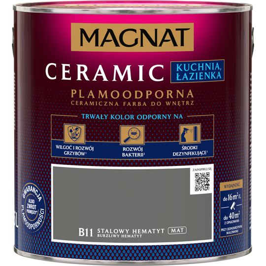MAGNAT Cer KŁ stalowy hematyt B11 2,5L