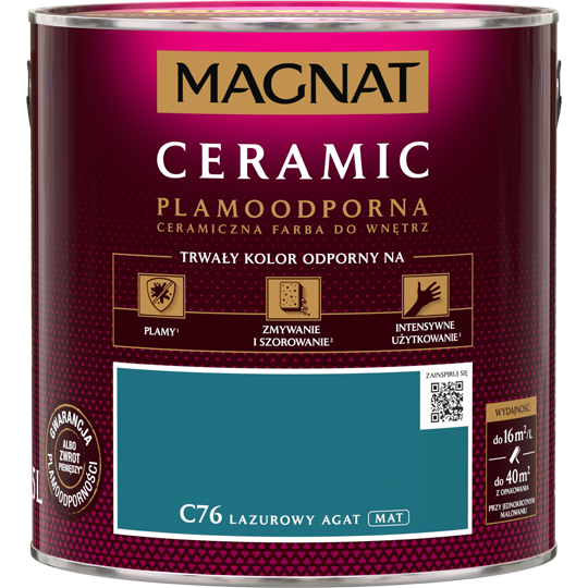 MAGNAT Ceramic lazurowy agat C76 2,5L