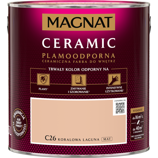 MAGNAT Ceramic koralowa laguna C26 2,5L