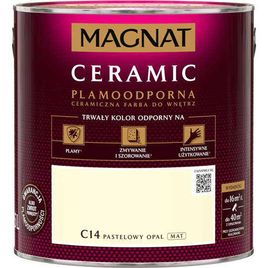 MAGNAT Ceramic pastelowy opal C14 2,5L