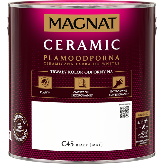 MAGNAT Ceramic biały C45 2,5L