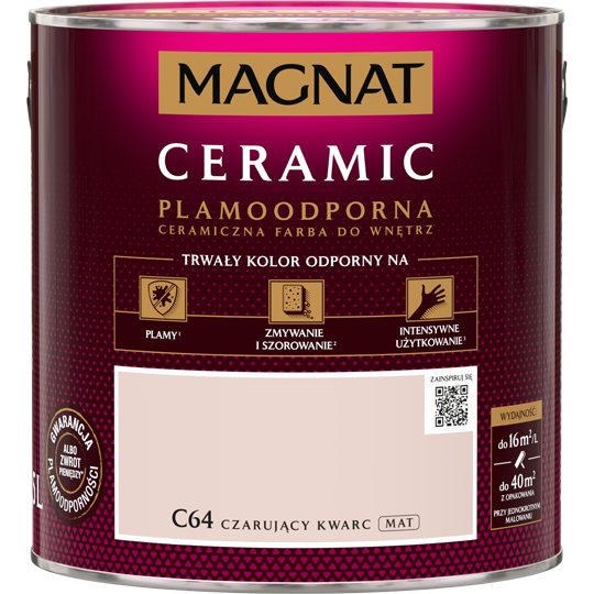 MAGNAT Ceramic czarujący kwarc C64 2,5L
