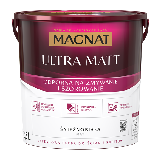 Magnat Ultra matt biały 2,5L