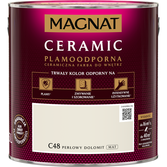 MAGNAT Ceramic perłowy dolomit C48 2,5L